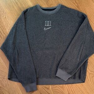 Nike Yoga Line Duke Gray Boxy Sweatshirt